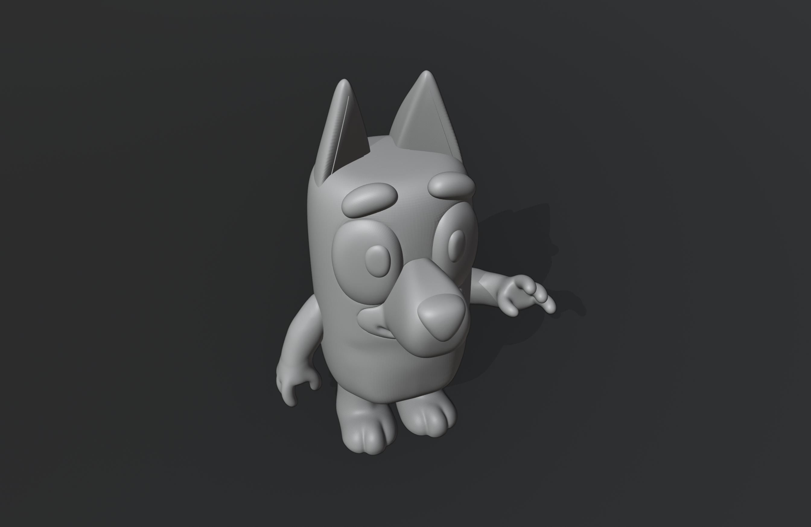 Bluey 3D print model_8