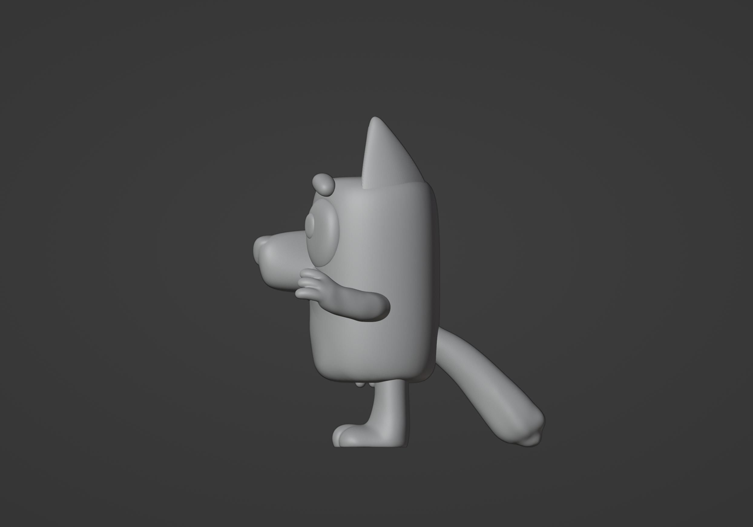 Bluey 3D print model_5