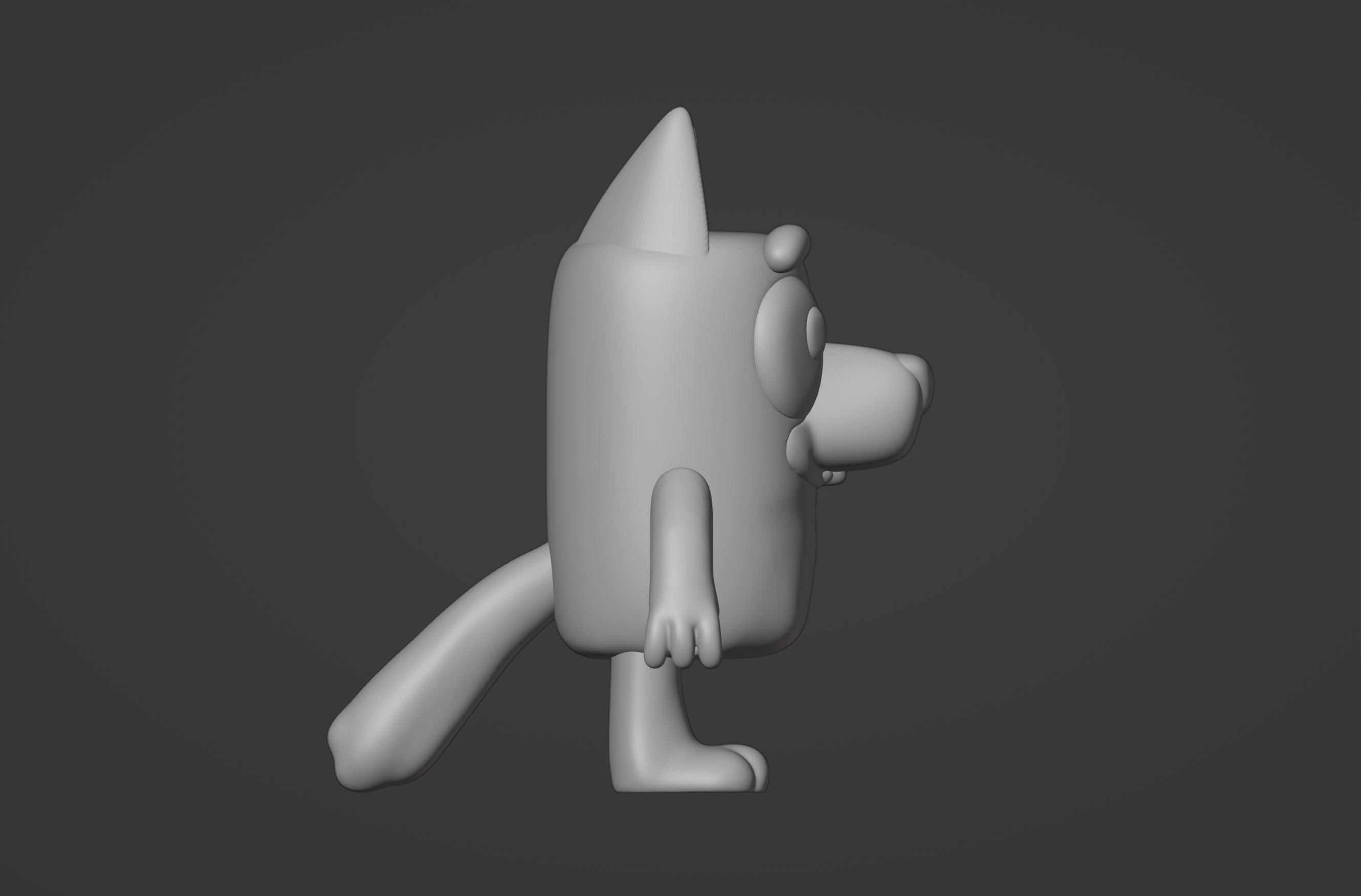 Bluey 3D print model_4