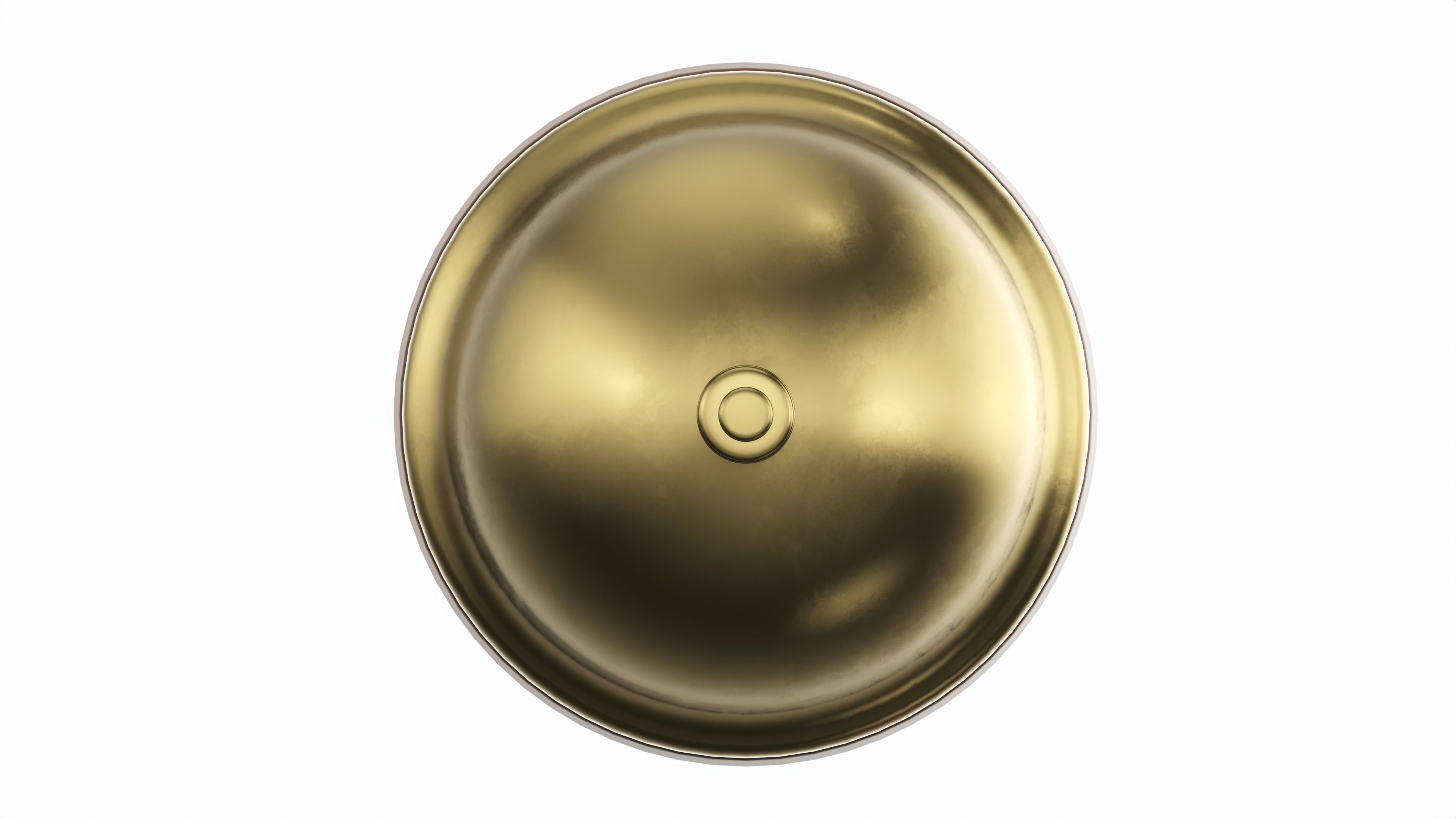 Reception bell classic 3D model_3