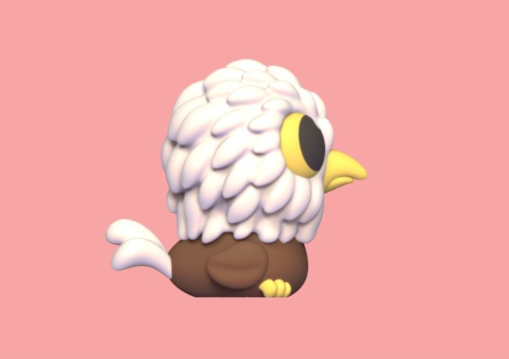 Little Eagle 3D print model_3