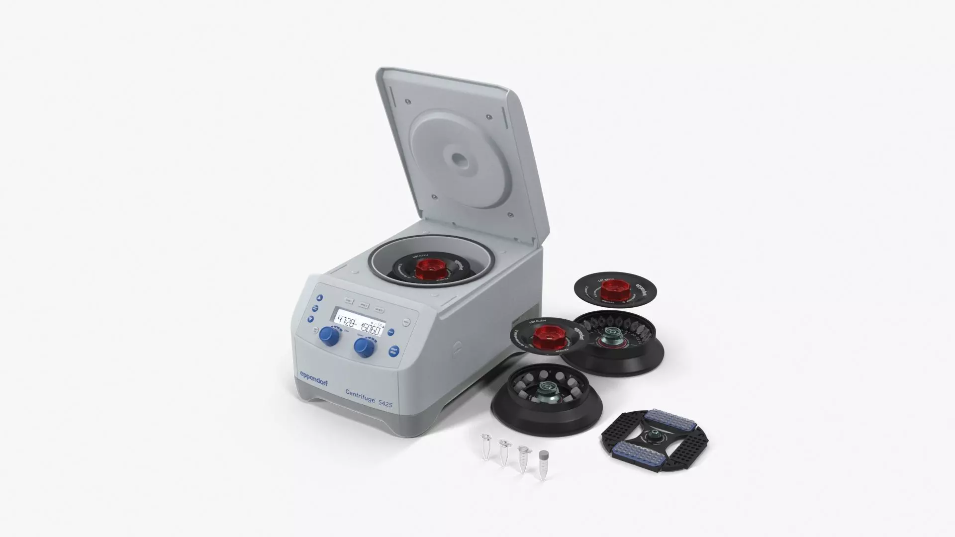 Eppendorf Centrifuge Collection 3D Model Pack