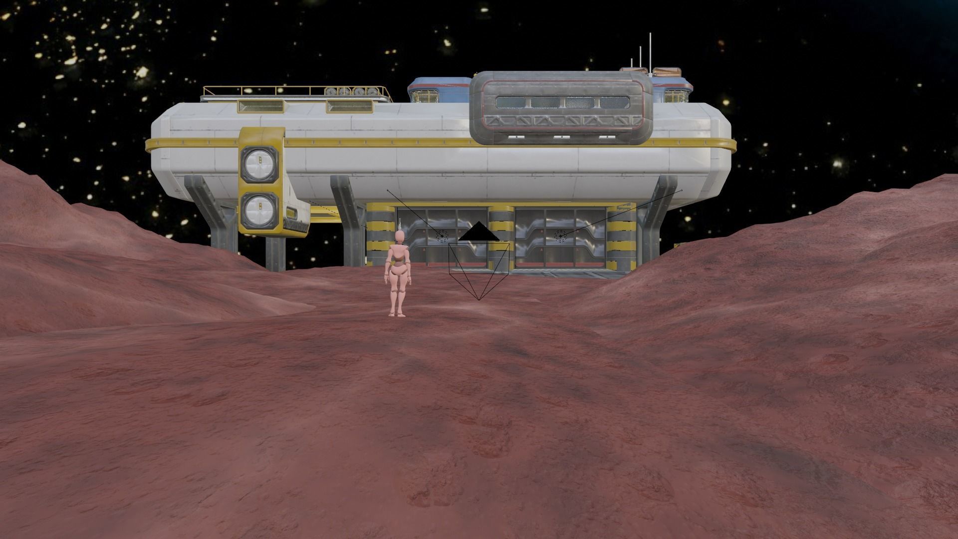 Mars Scene 3D model_6