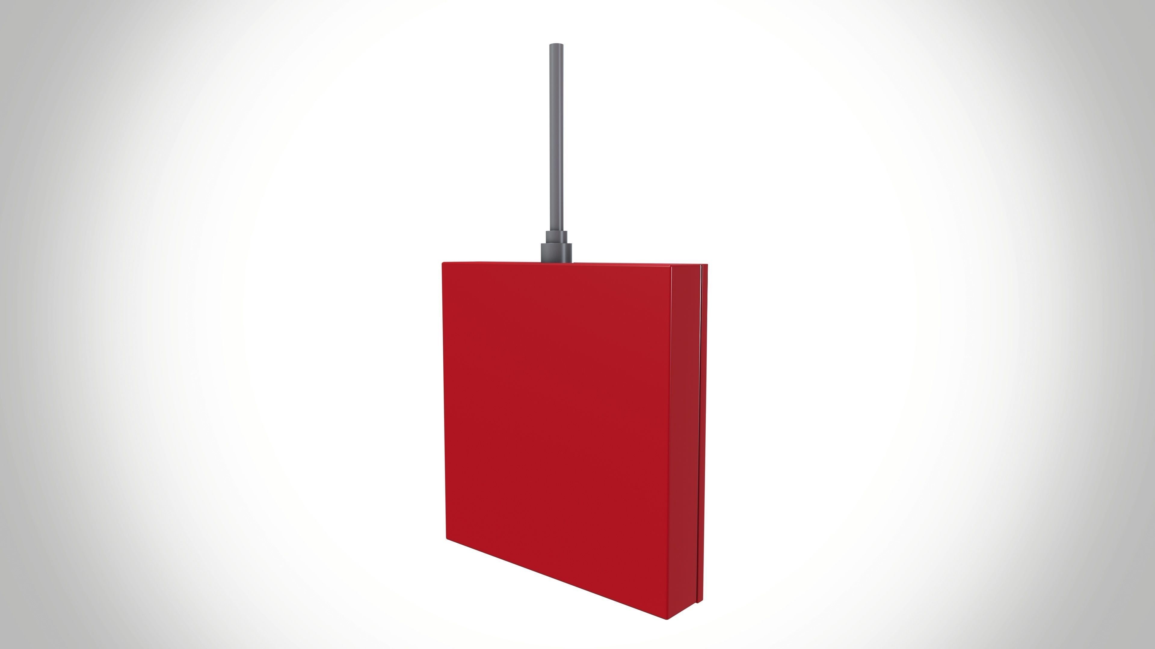 Fire Alarm MCP Low-poly 3D model_3