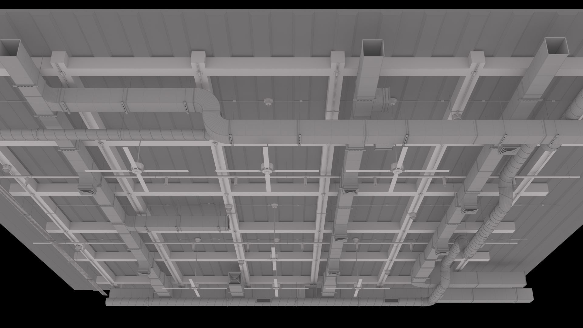 Pipe Ceiling 3D model_18