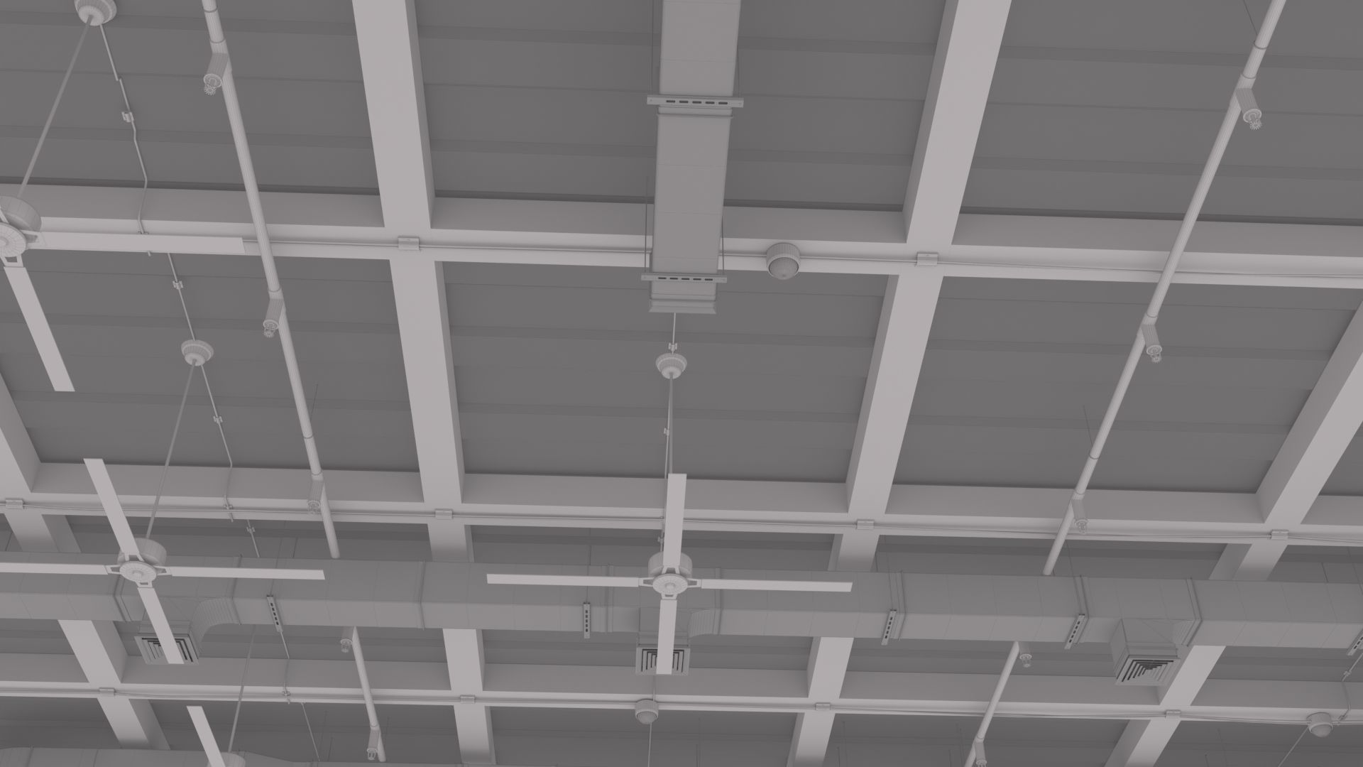 Pipe Ceiling 3D model_17