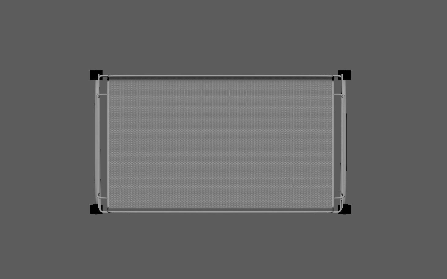 Three tire kitchen rack Low-poly 3D model_18