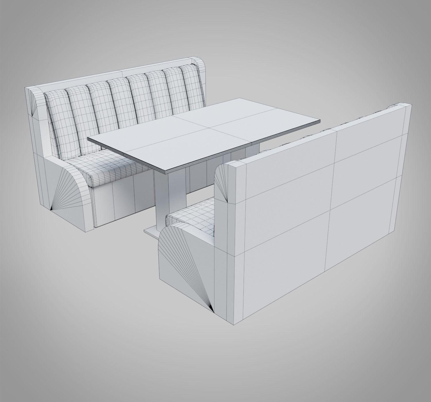 ServiceTable Low-poly 3D model_6