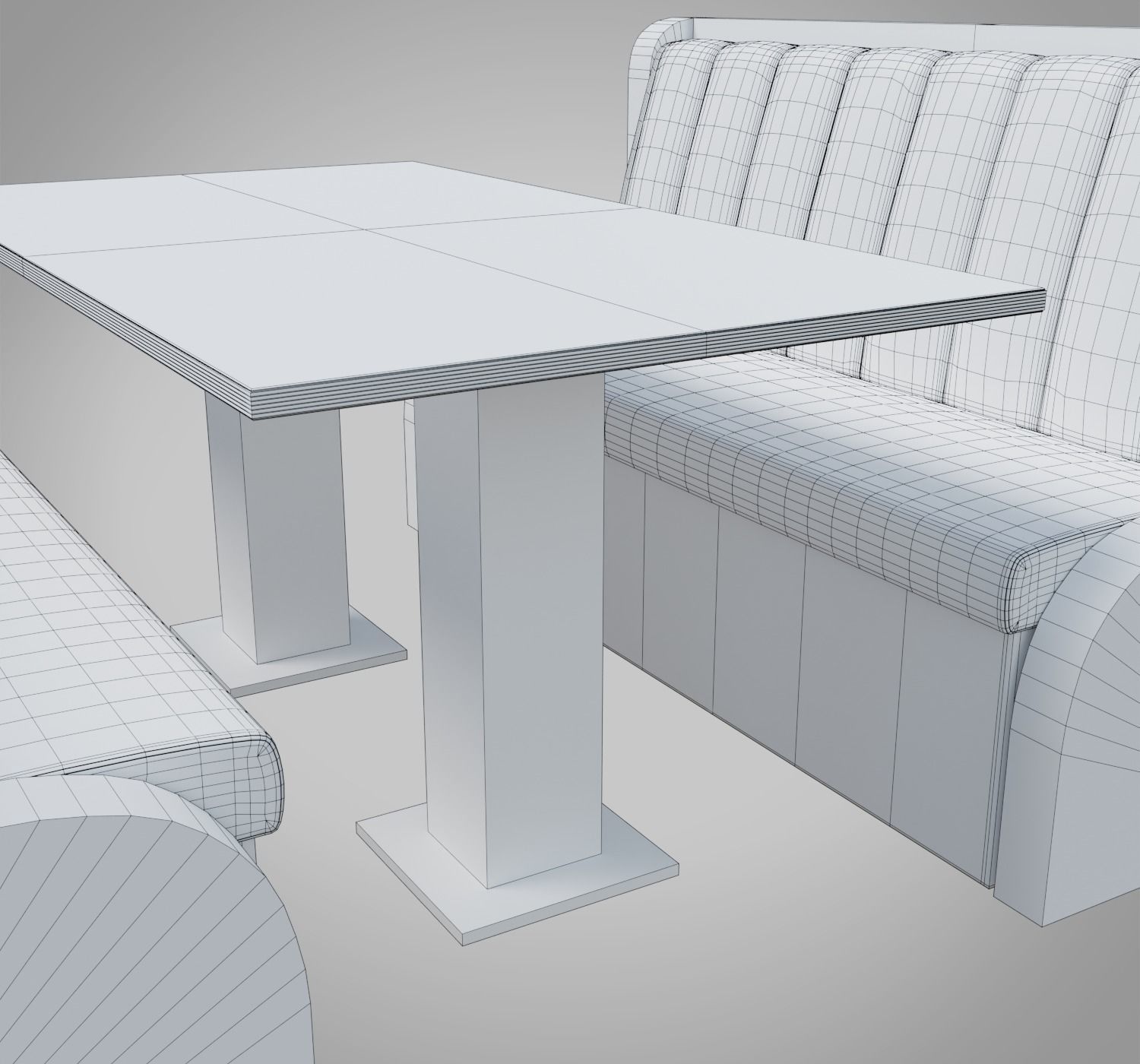 ServiceTable Low-poly 3D model_10