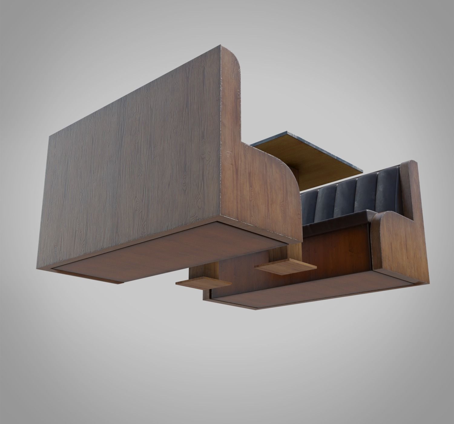 ServiceTable Low-poly 3D model_2