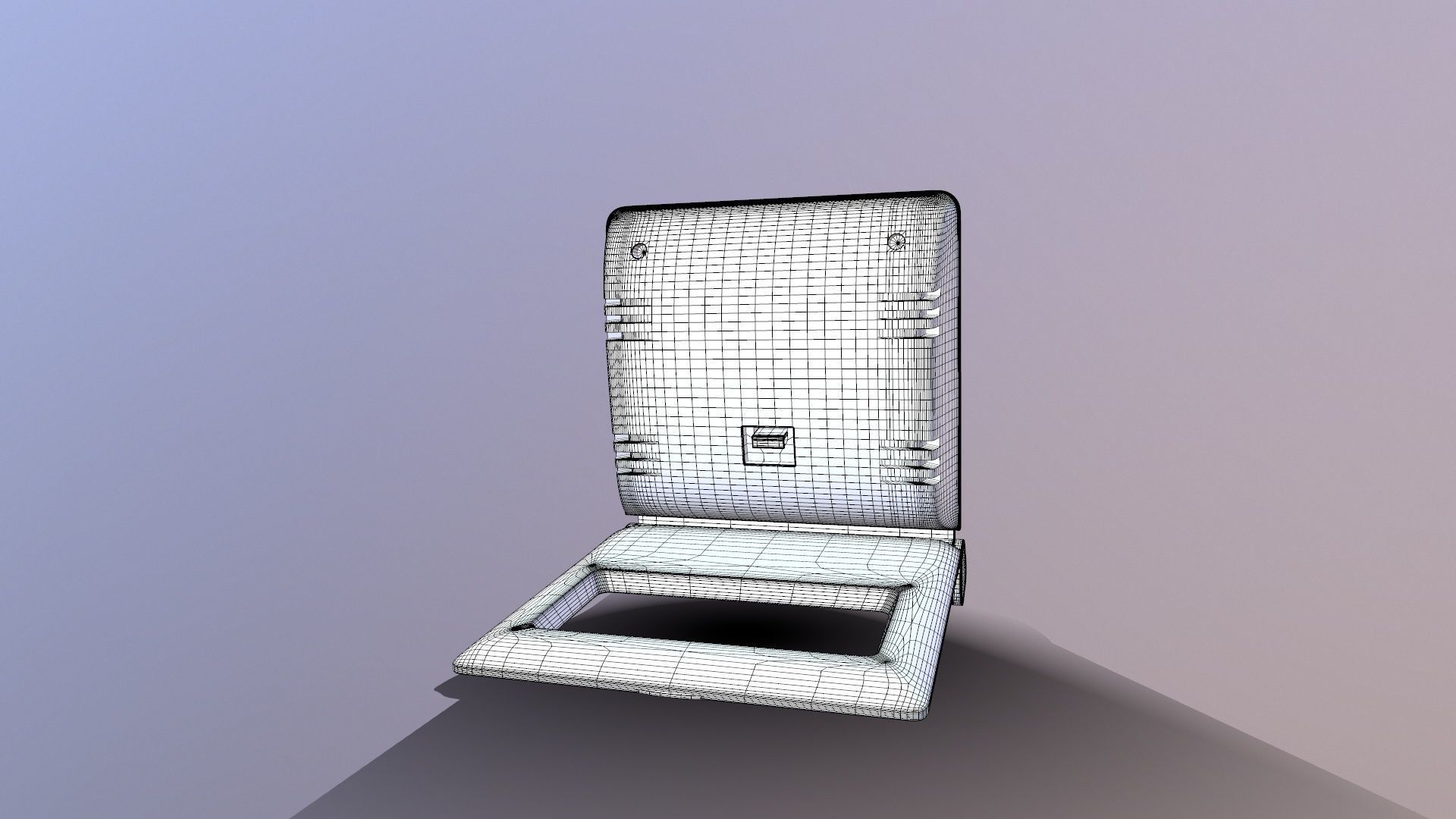 Mag Digital Atomic Alarm Clock 3D model_10