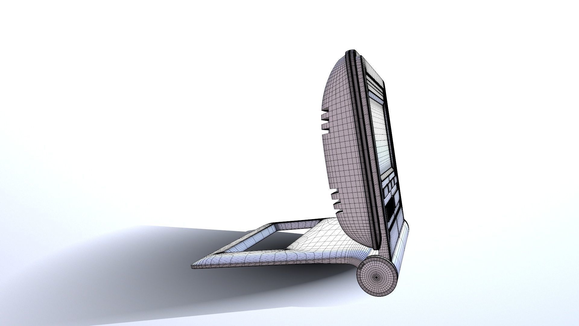 Mag Digital Atomic Alarm Clock 3D model_9