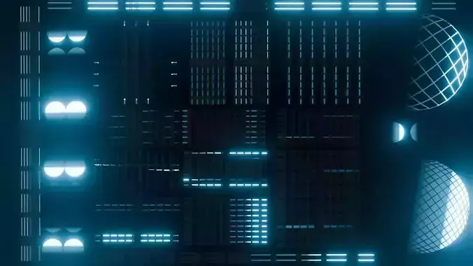 FREE SCIFI LED PANELS