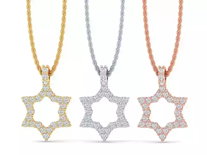 Star of DAVID Pendant