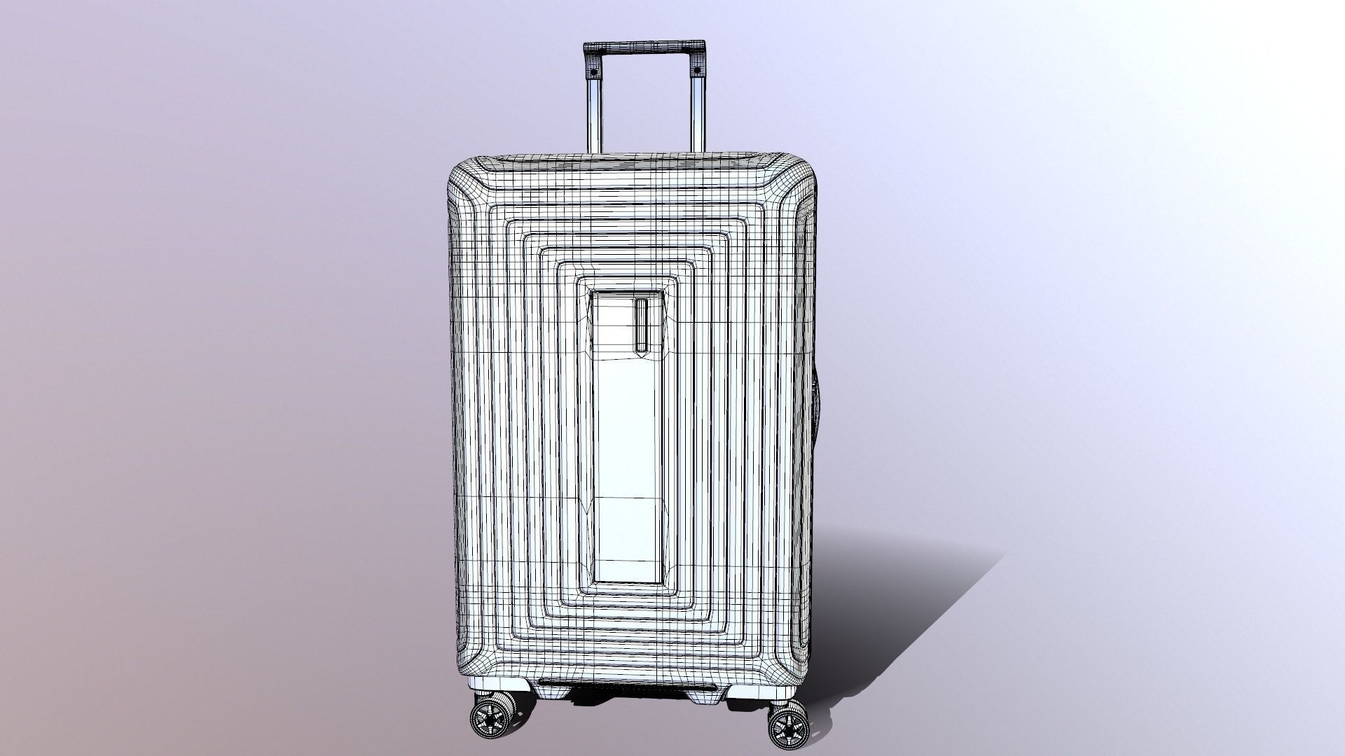 Samsonite Trolley Bag 3D model_14