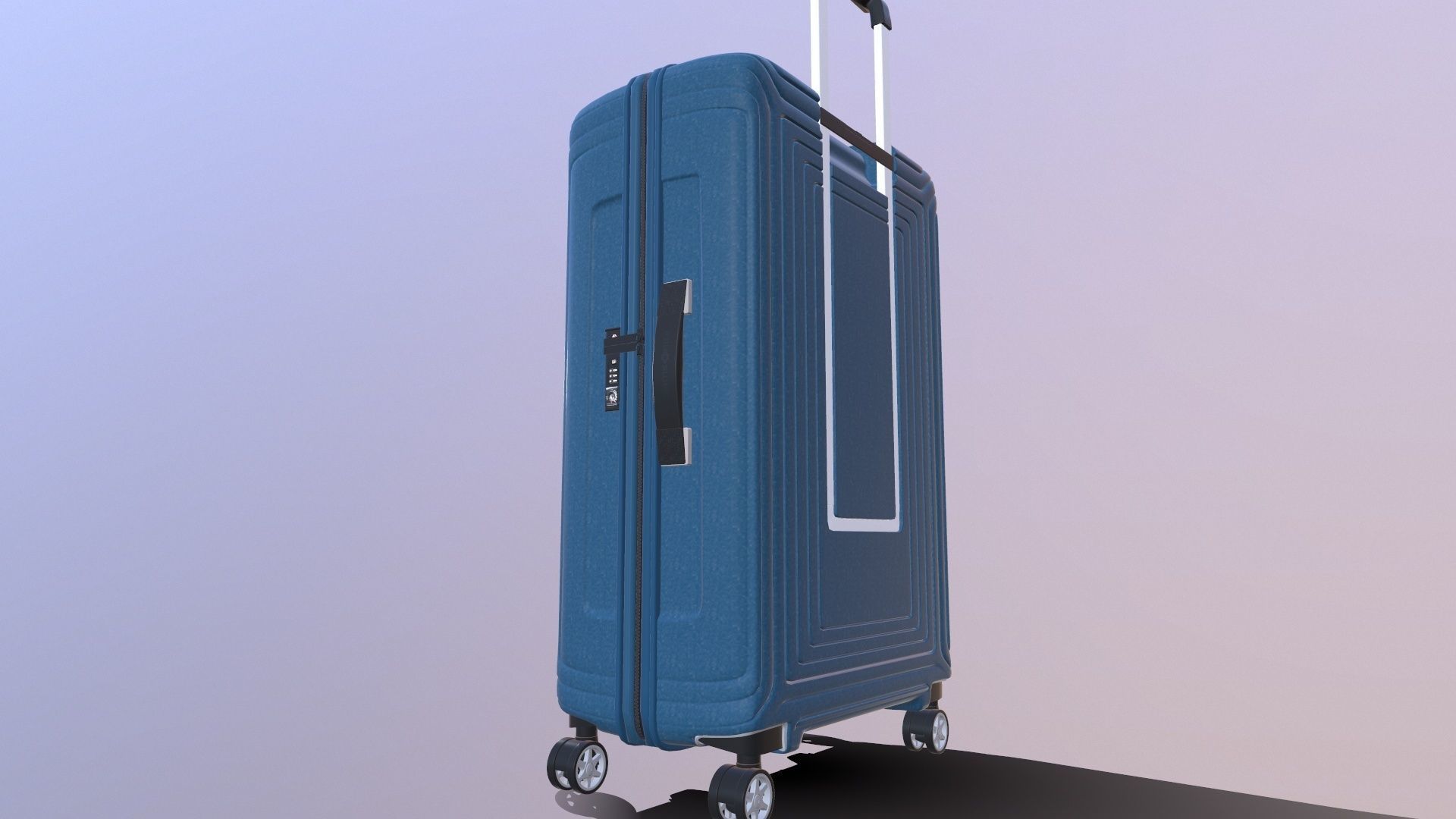 Samsonite Trolley Bag 3D model_10
