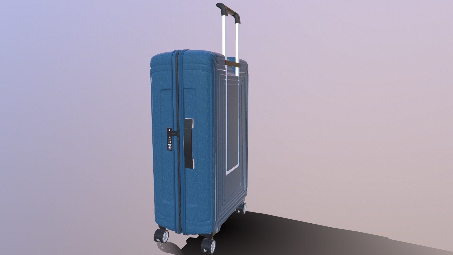 Samsonite Trolley Bag 3D model_7