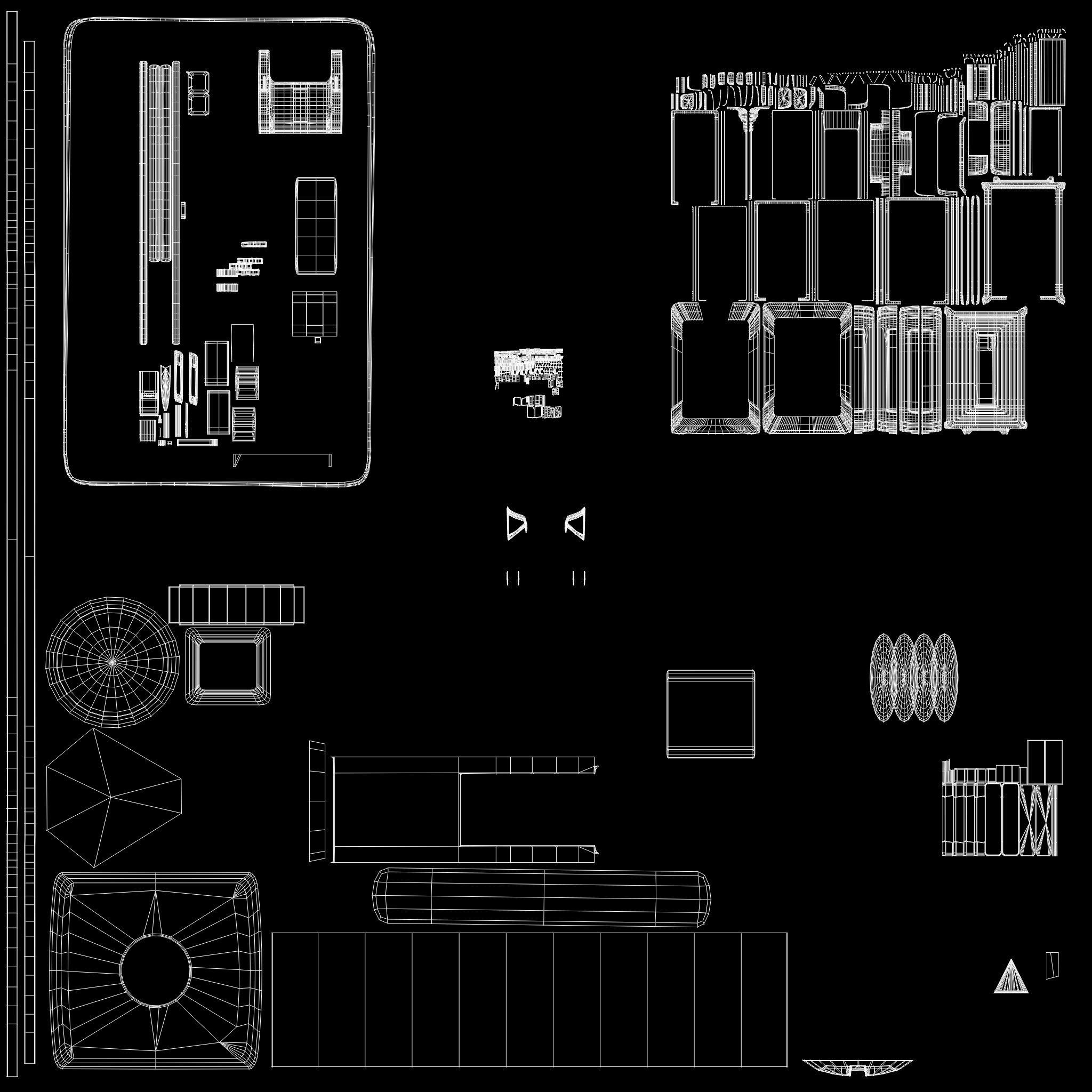 Samsonite Trolley Bag 3D model_15