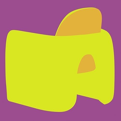 SADDLEBACK Chair Low-poly 3D model 4