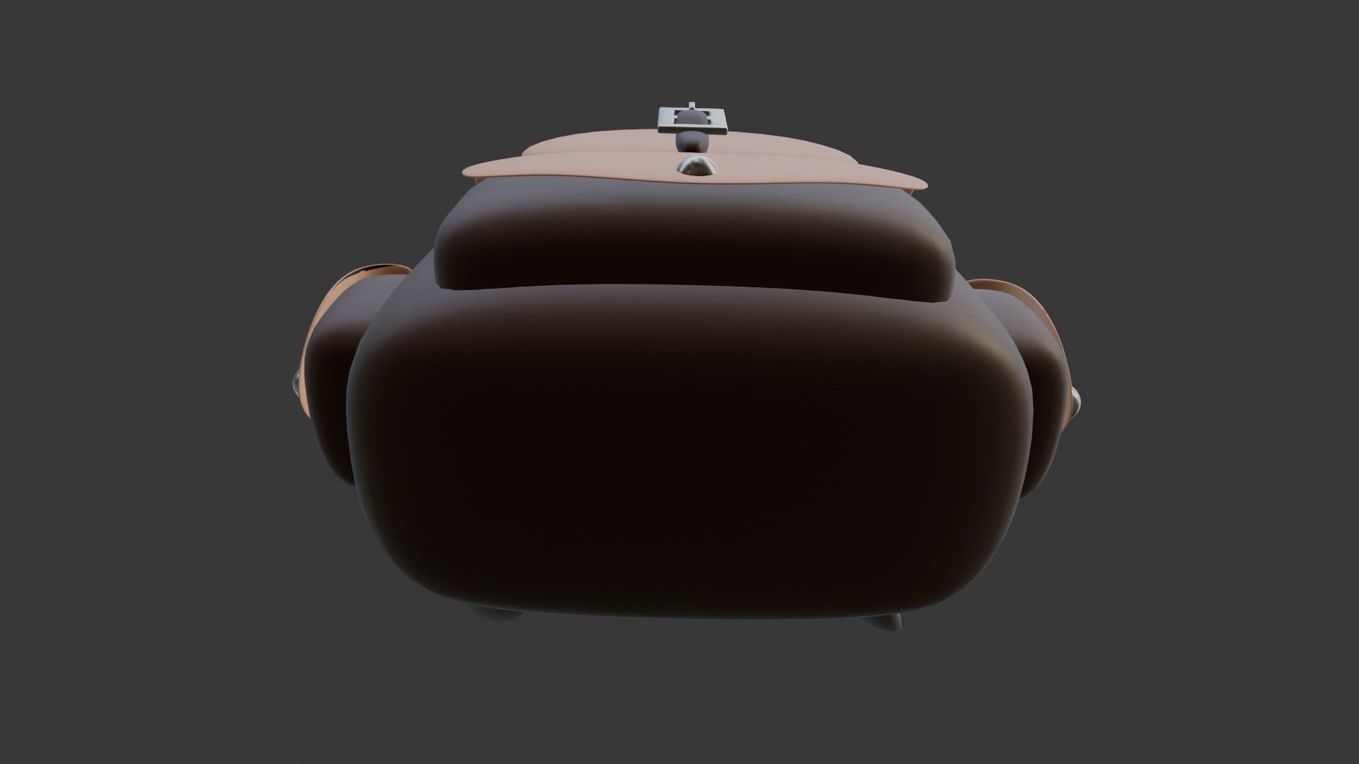 leather and cartoon backpack 3D model_14