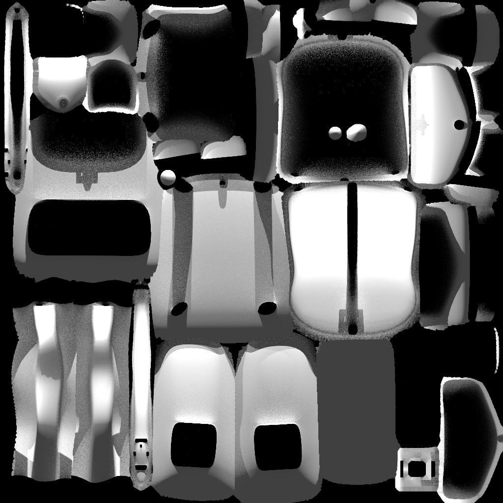 leather and cartoon backpack 3D model_24