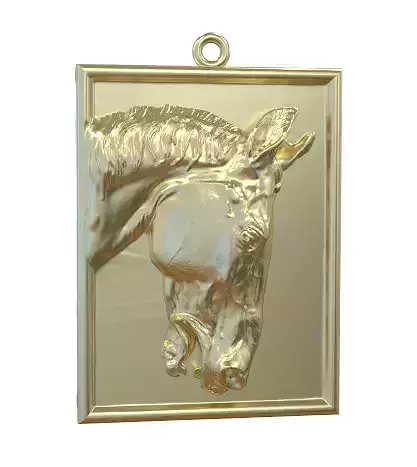 horse pendant