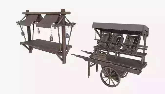 Eastern counter  3D model
