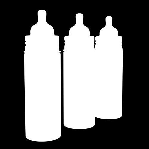 Pura Kiki Insulated Infant Bottle 9OZ 4 in 1 Low-poly 3D model 4