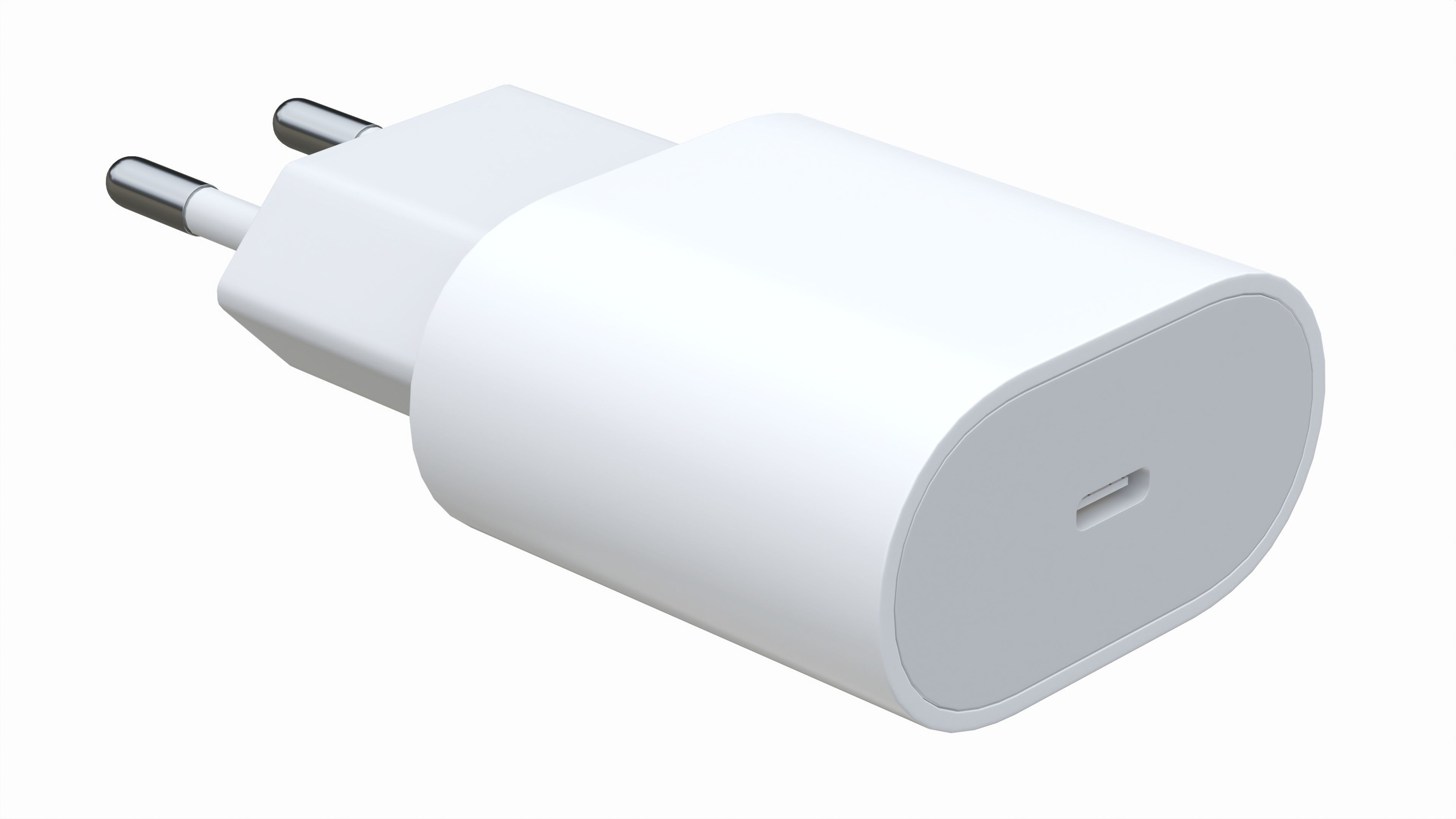 Apple 20W USB-C Power Adapter EU 3D model_2