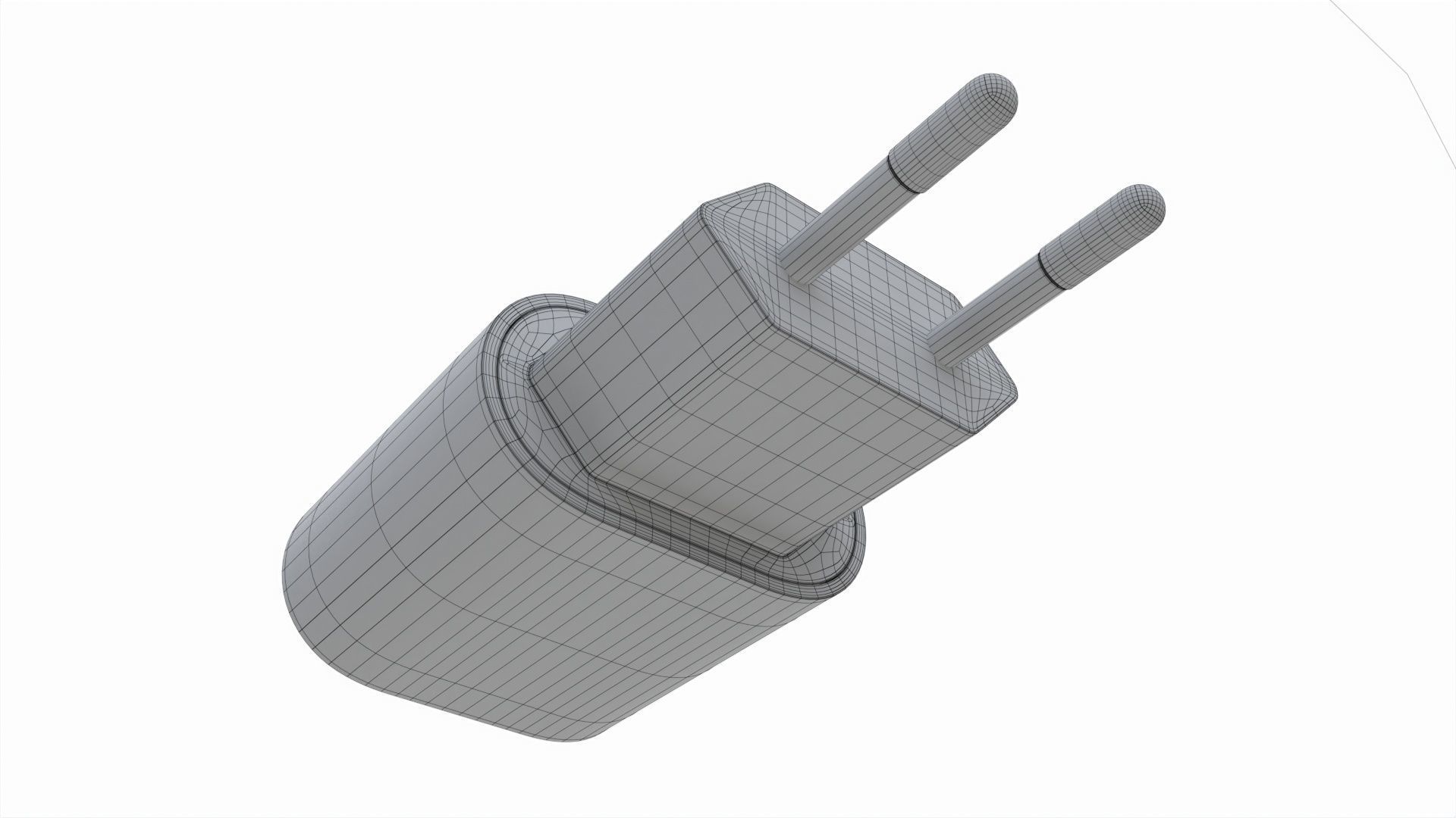 Apple 20W USB-C Power Adapter EU 3D model_9