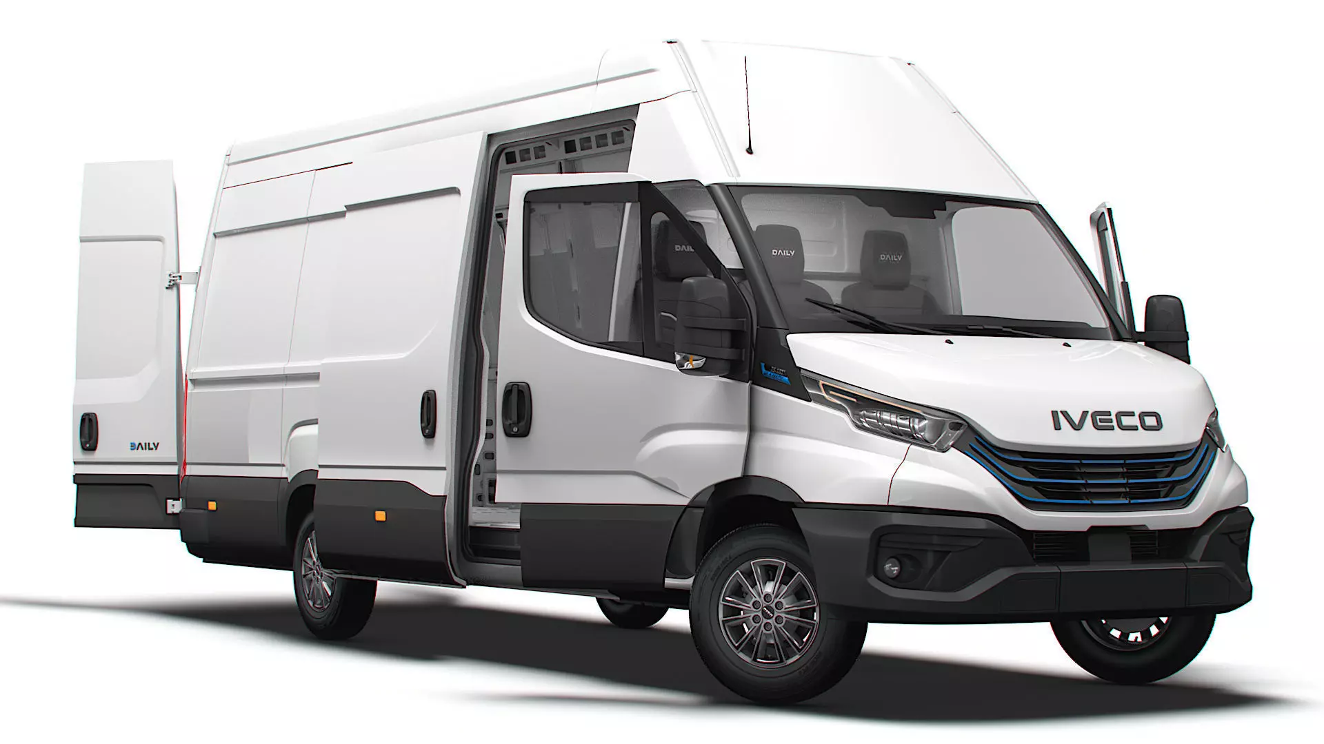 Iveco eDaily Van L4H3 HQ Interior 2024 3D model