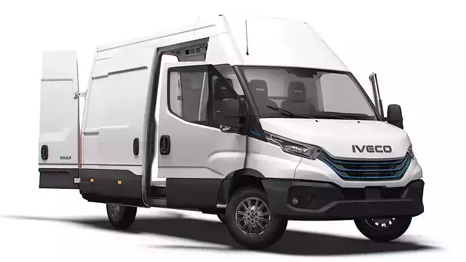 Iveco eDaily Van L3H3 HQ Interior 2024 3D model