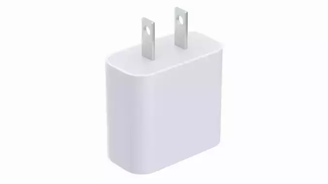 Apple 20W USB-C Power Adapter US 3D model