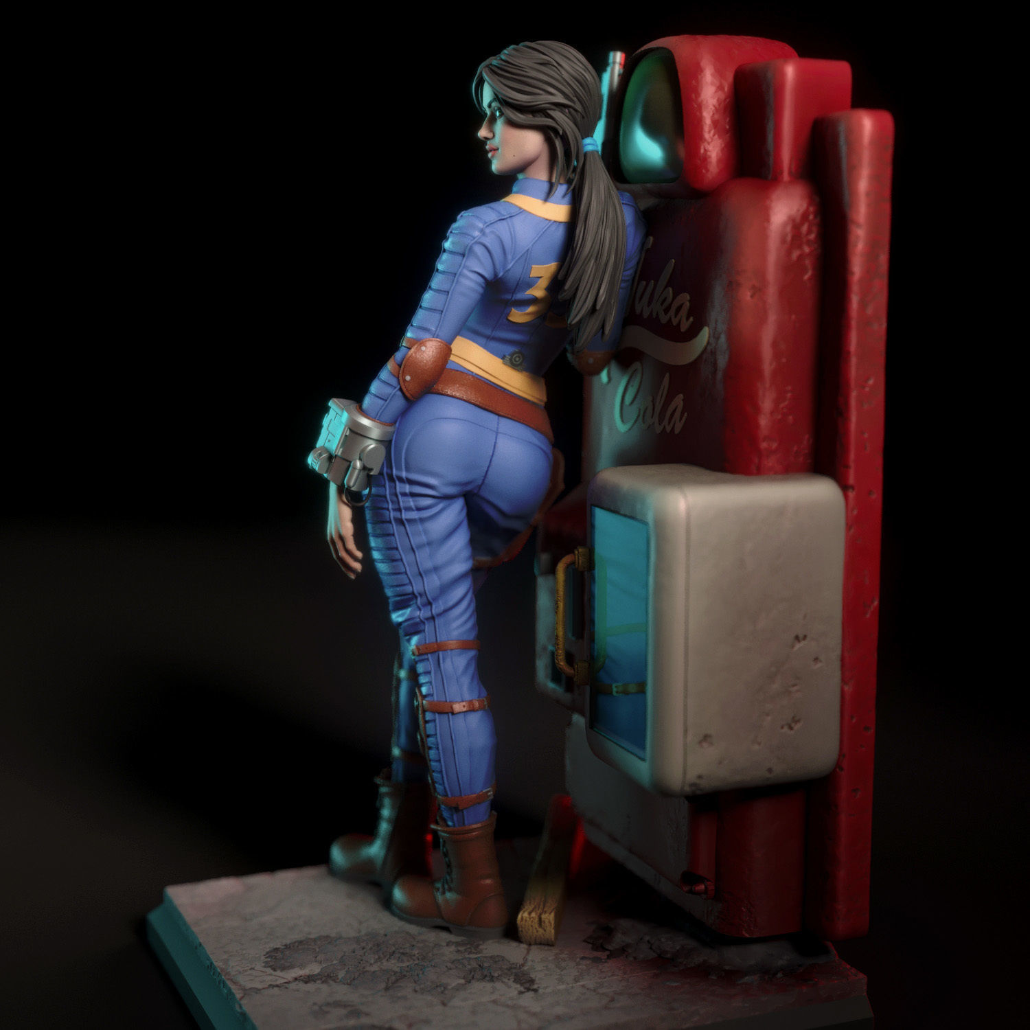 Lucy from Fallout 3D print model_4