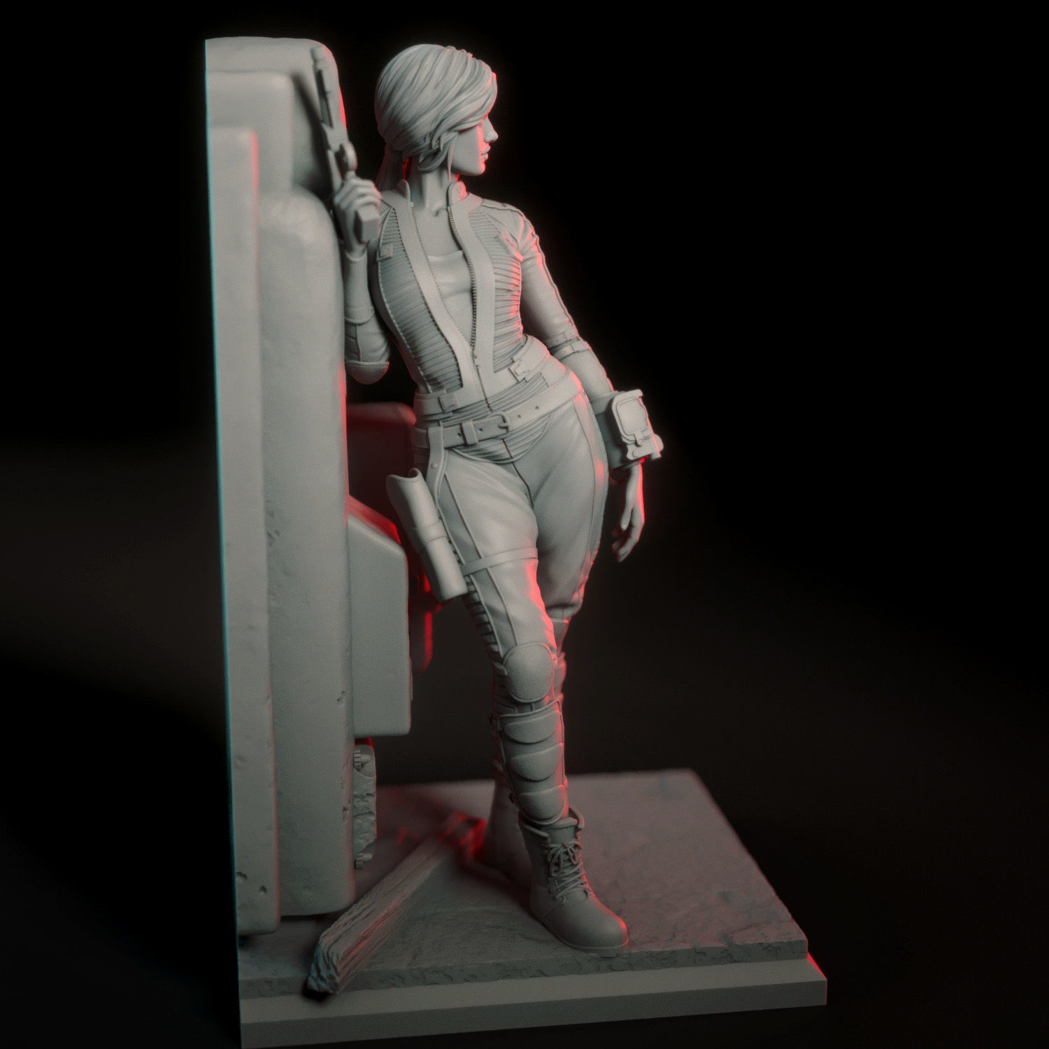 Lucy from Fallout 3D print model_7