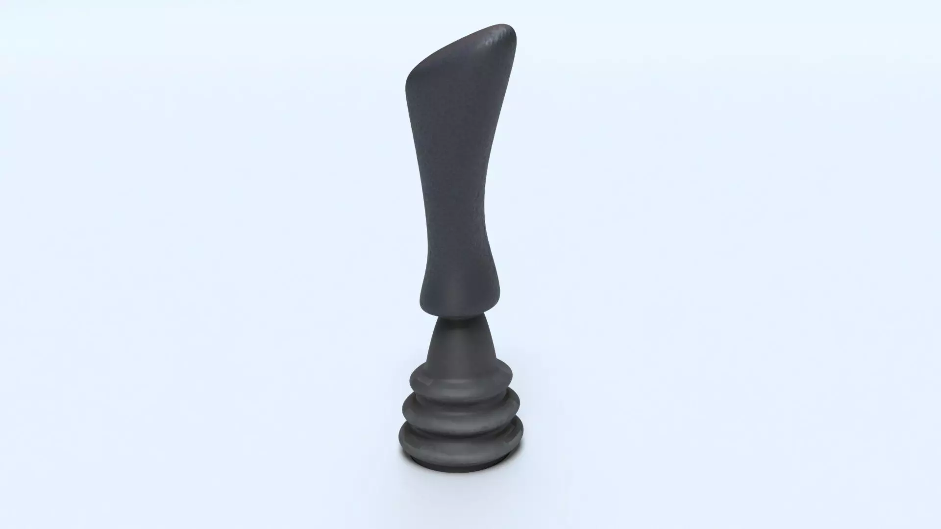 Single Controller Joy Stick Low-poly 3D model_0