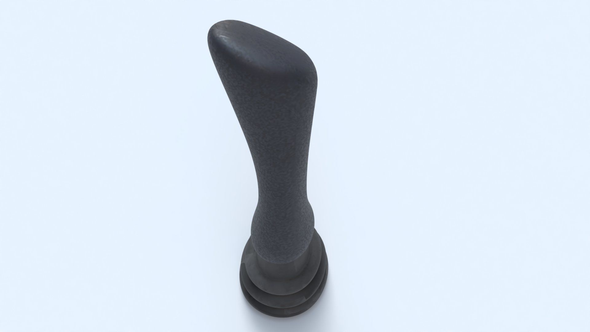 Single Controller Joy Stick Low-poly 3D model_8