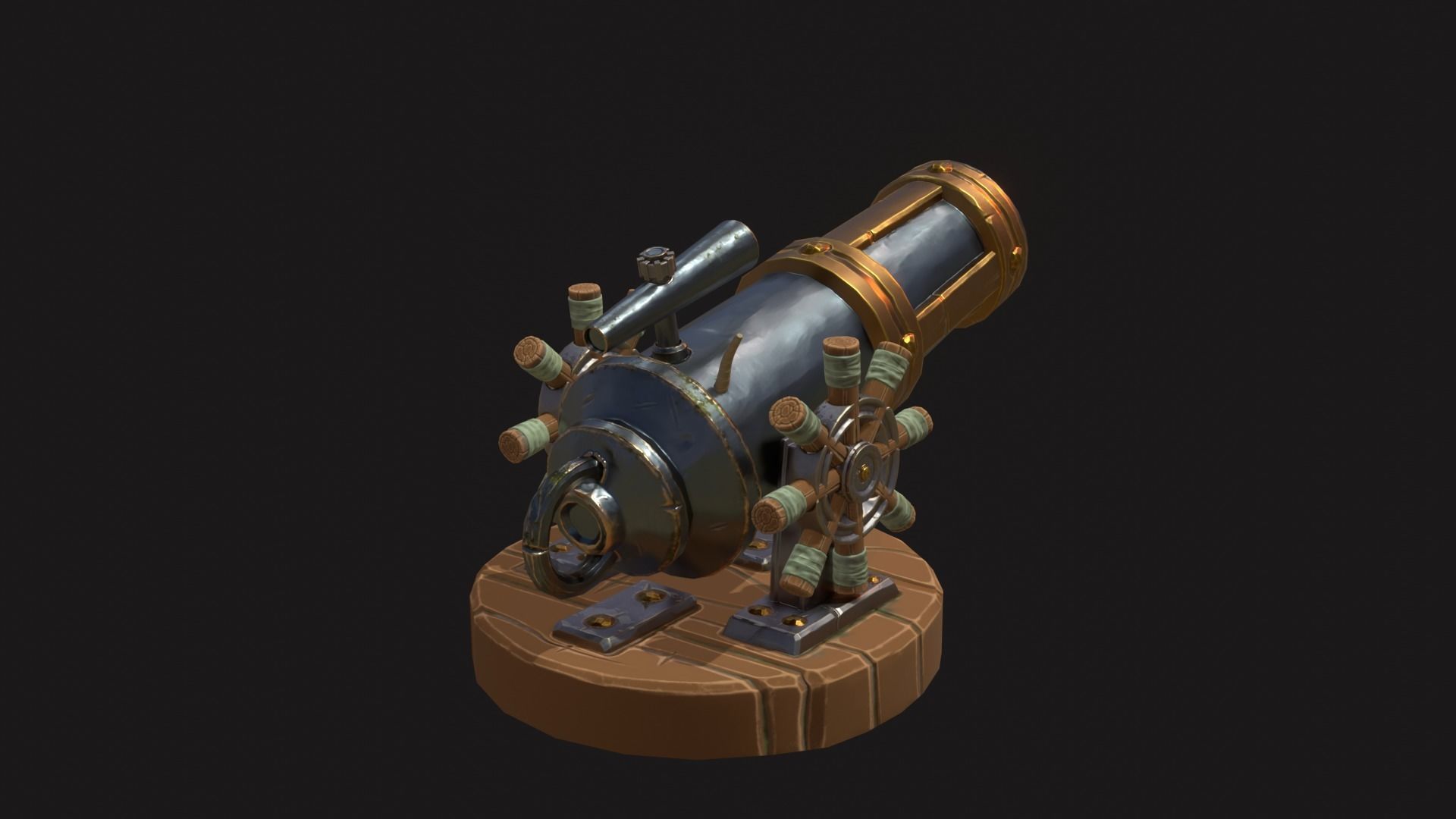 Tower Defense Constructor  part Pbr3 Low-poly 3D model_5