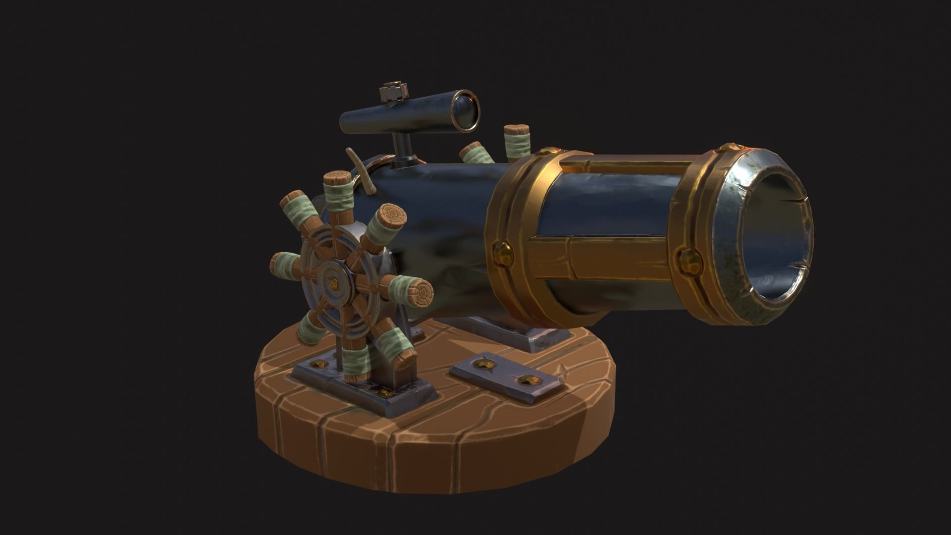 Tower Defense Constructor  part Pbr3 Low-poly 3D model_4