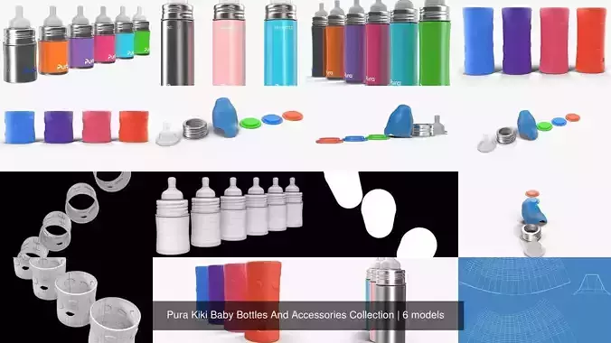 Pura Kiki Baby Bottles And Accessories Collection