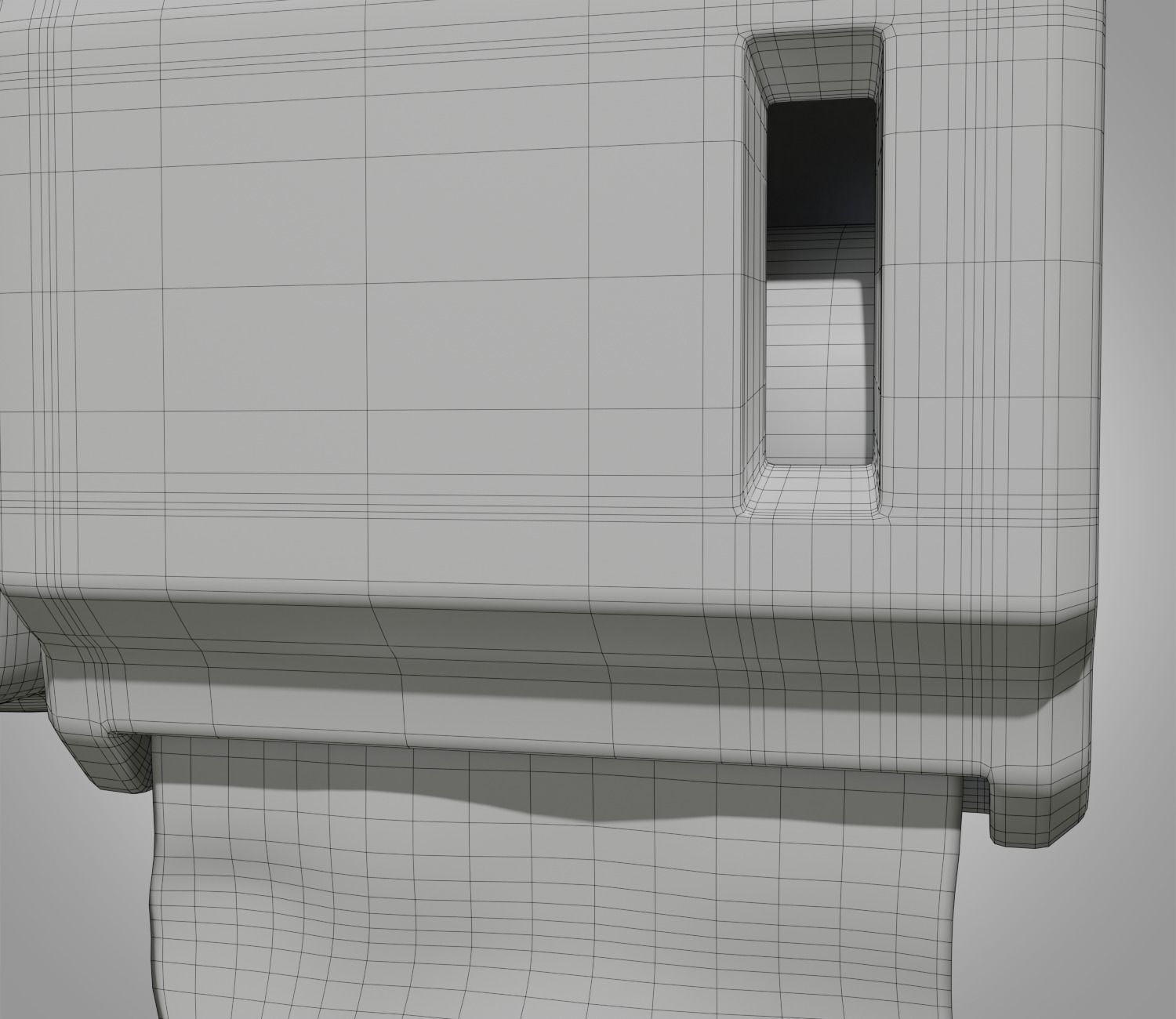 ToiletRollBox Low-poly 3D model_9