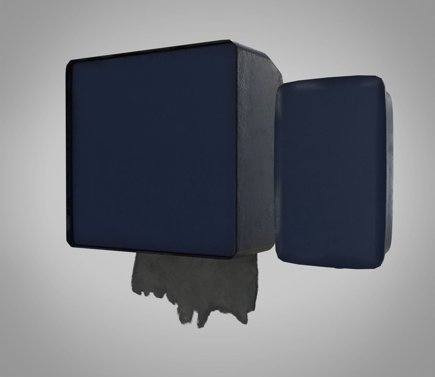 ToiletRollBox Low-poly 3D model_3