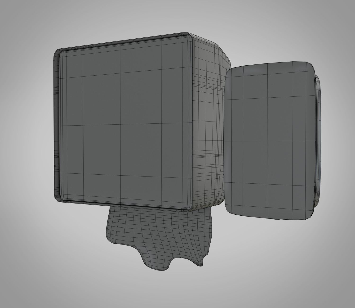 ToiletRollBox Low-poly 3D model_8