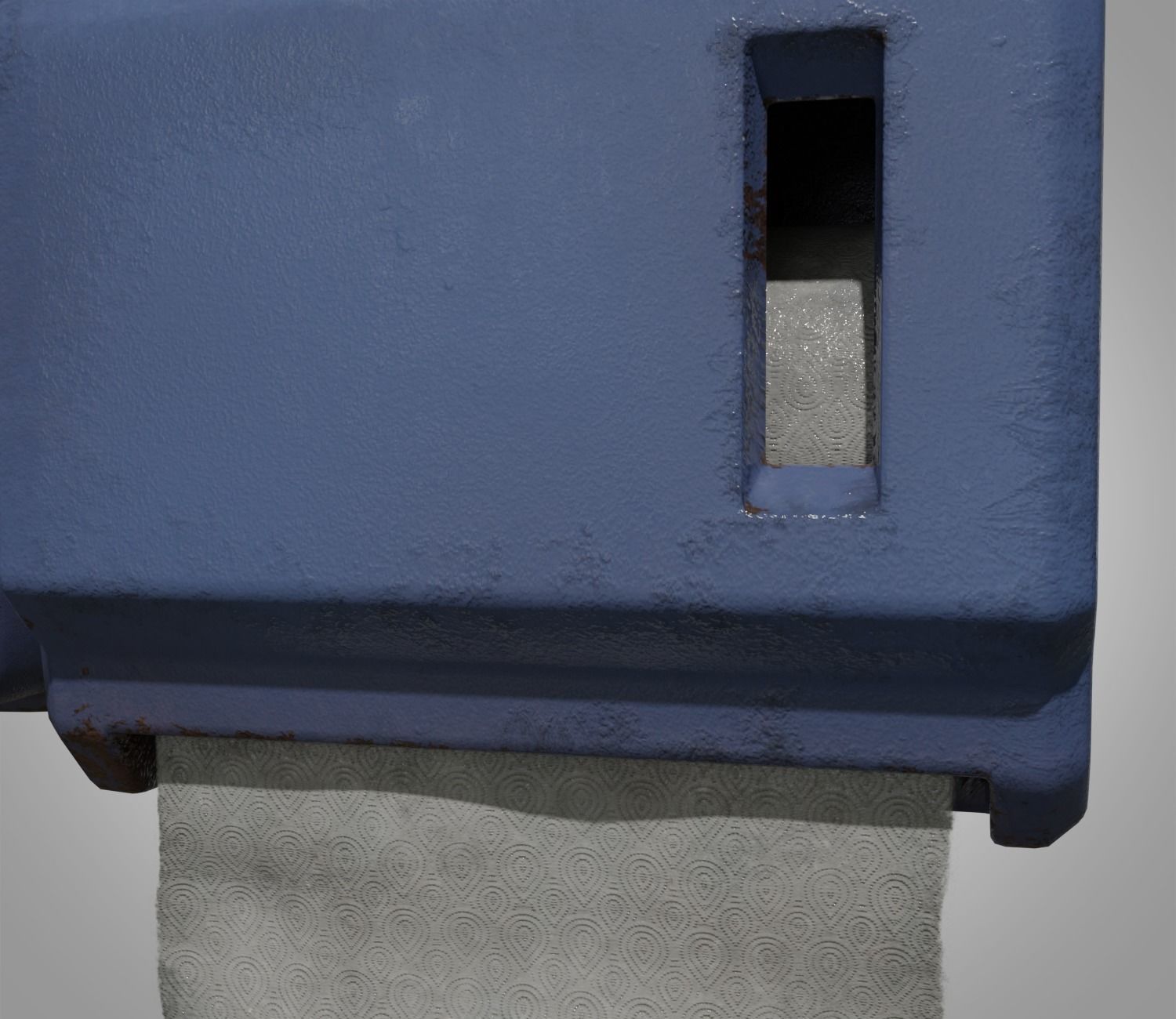 ToiletRollBox Low-poly 3D model_4