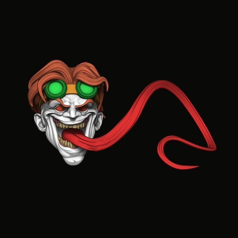 toad xmen heads 3D print model_4