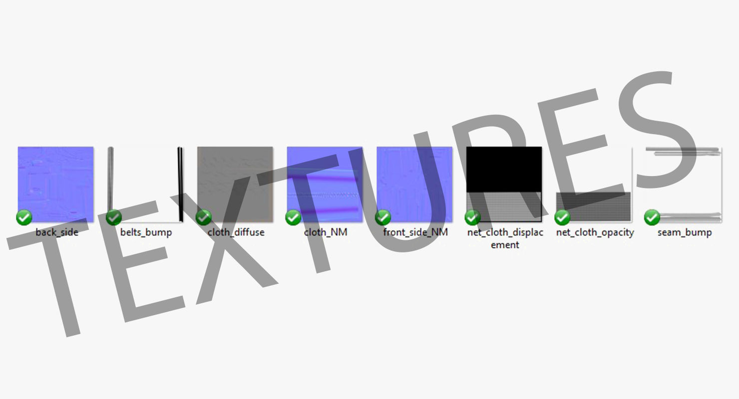 Suitcase Red Generic Low-poly 3D model_40