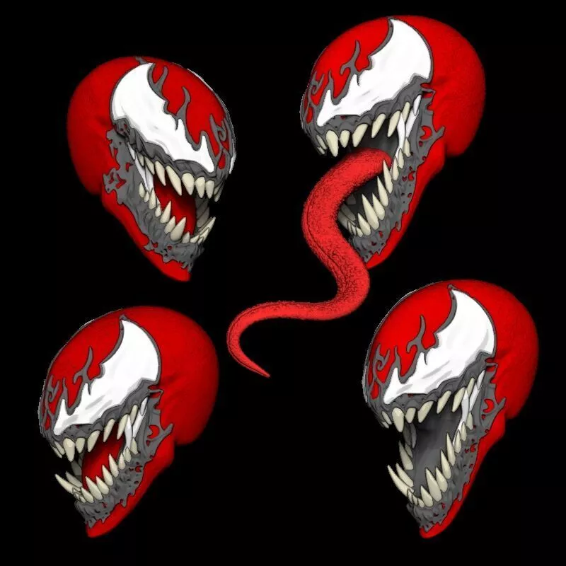 carnage 3D print model