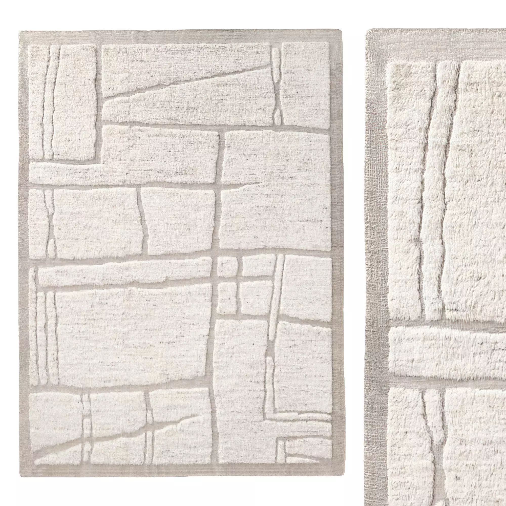 ARAS WOOL RUG 3D model_0