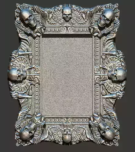 skull frame 
