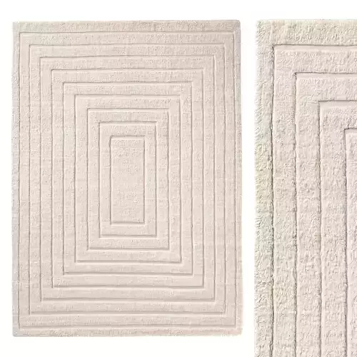 RAZA WOOL RUG 3D model